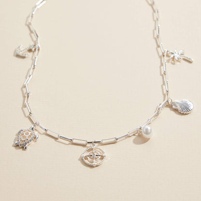 Nautical Necklace + Beach-Inspired Charms