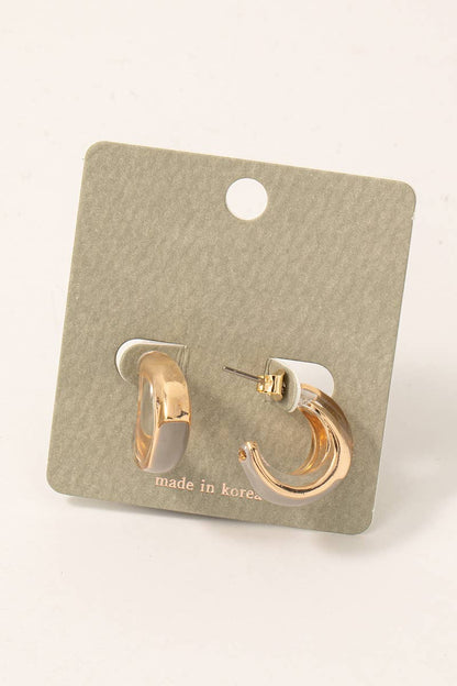 Hoop Earrings | Choose Color