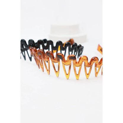 Plastic Zigzag Tooth Hair Comb Hairband