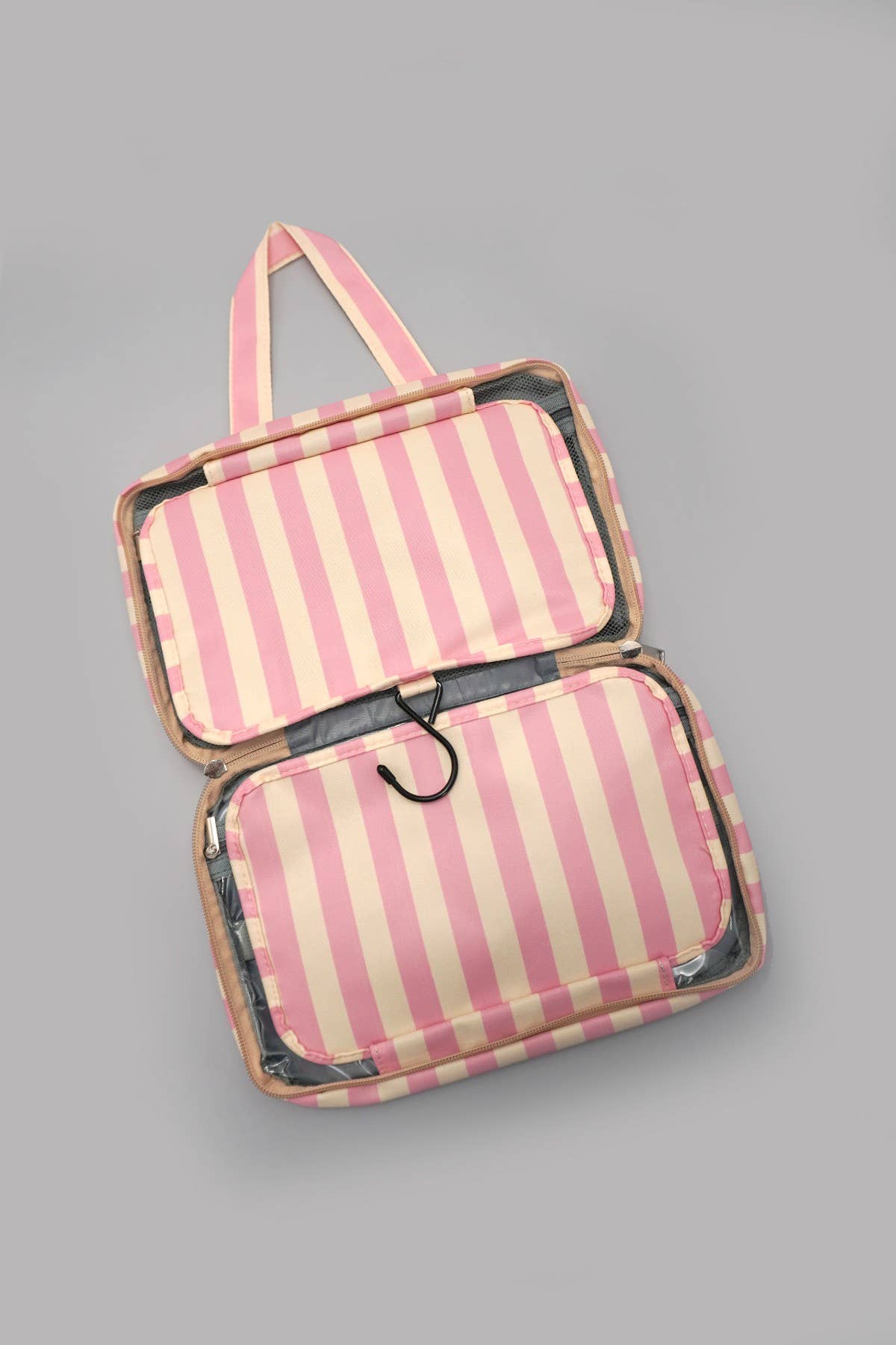Getaway Striped Hanging Toiletry Organizer