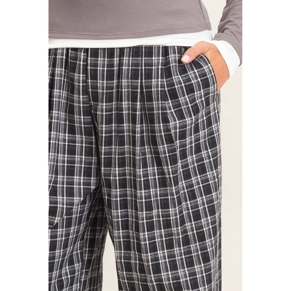 Slow Days Plaid Pants