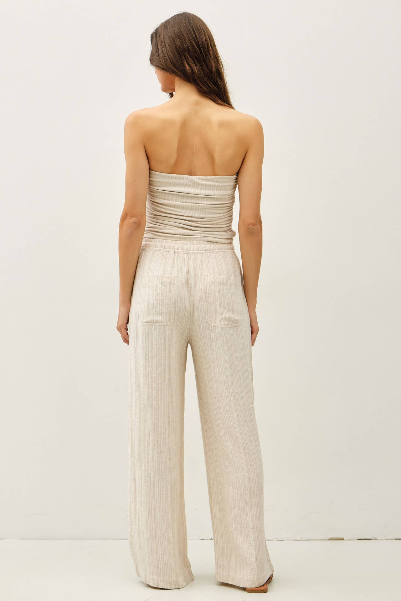 Striped Linen Pants