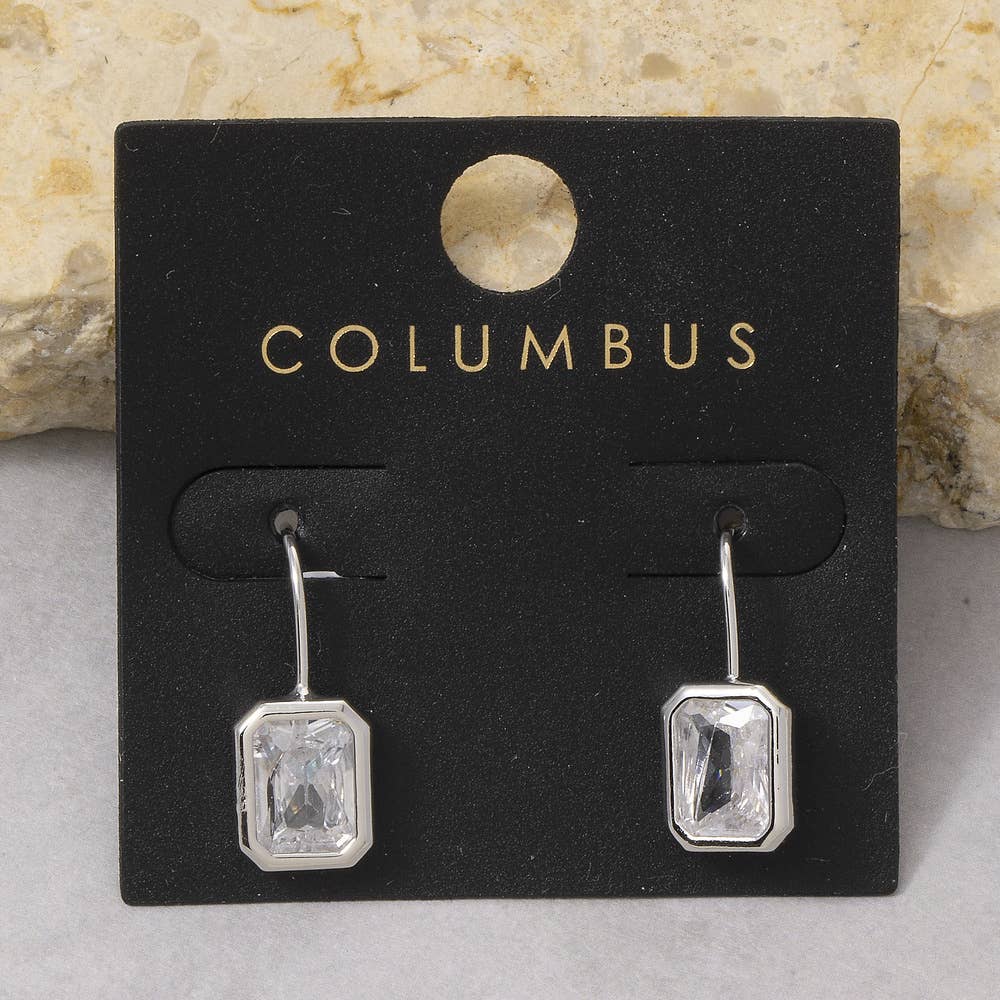Emerald Elegance Drop Earrings
