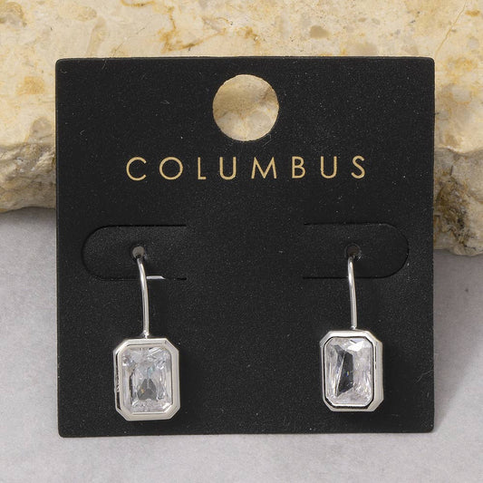 Emerald Elegance Drop Earrings