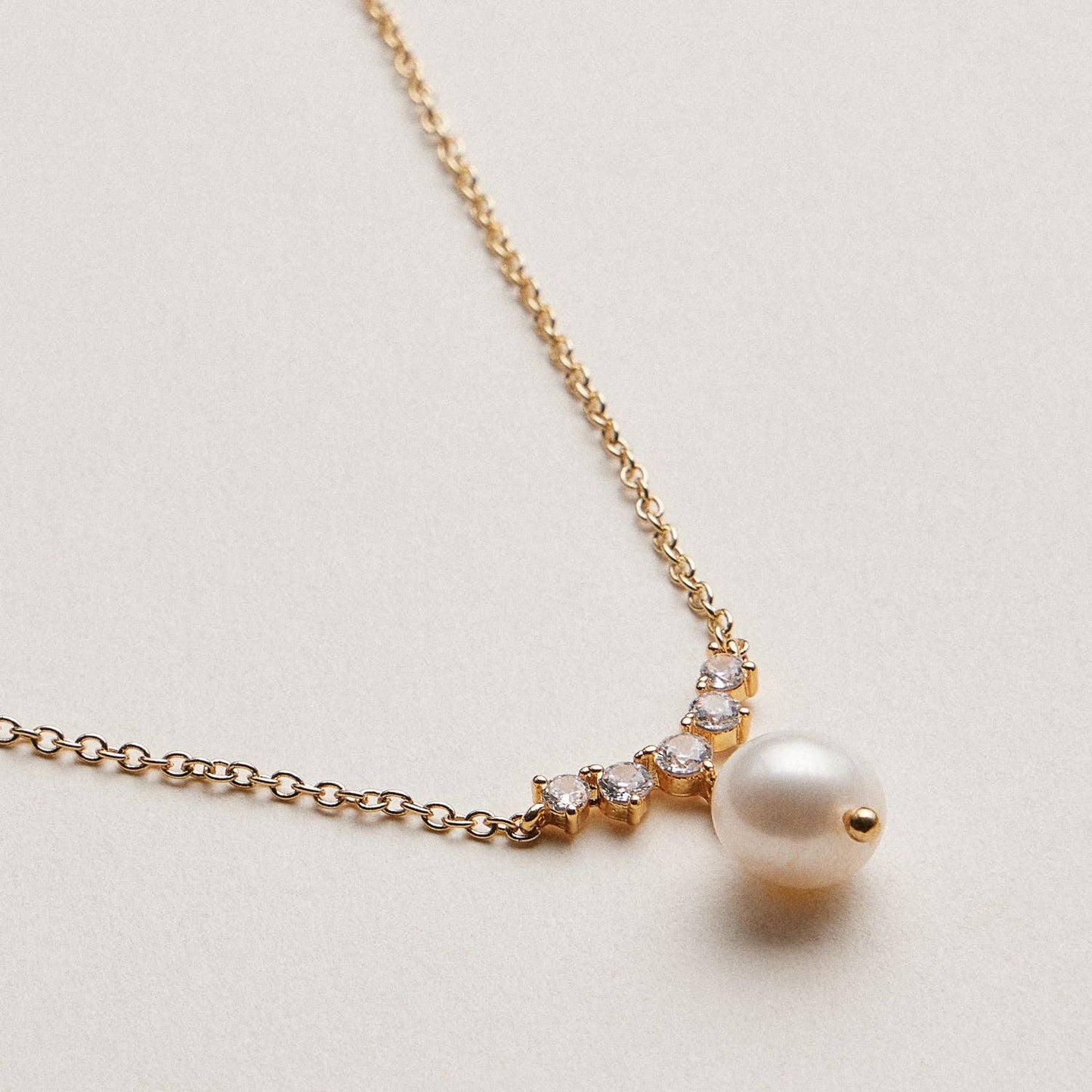 Pearl Halo Necklace