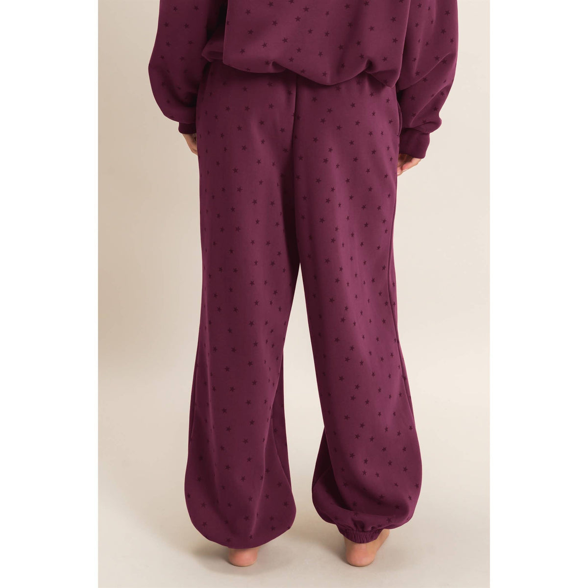Starstruck Elastic Waist Jogger Pants