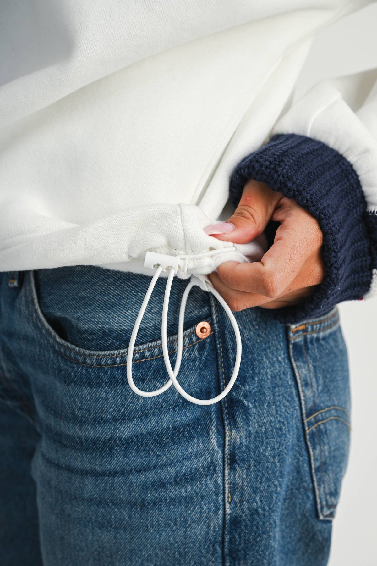 Vintage Varsity Half-Zip Pullover