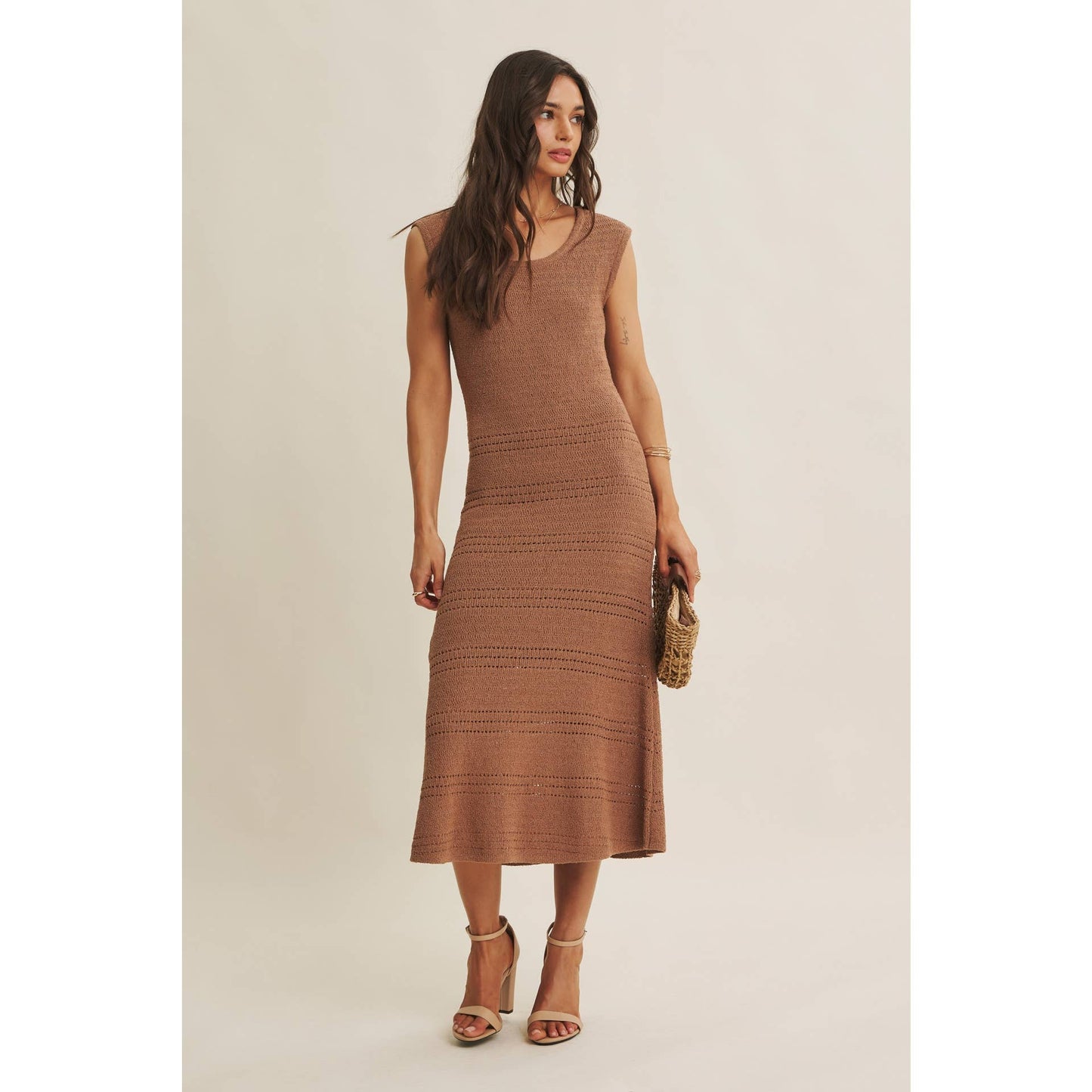 Coastal Knit Midi Dress