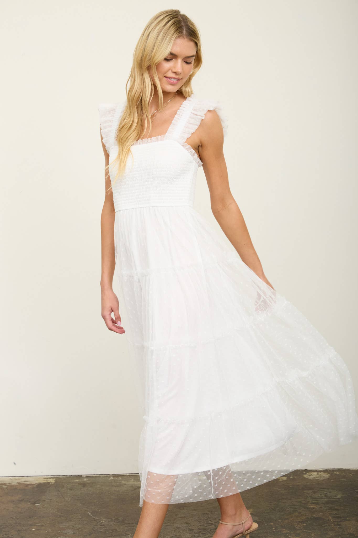 Dot Darling Midi Dress