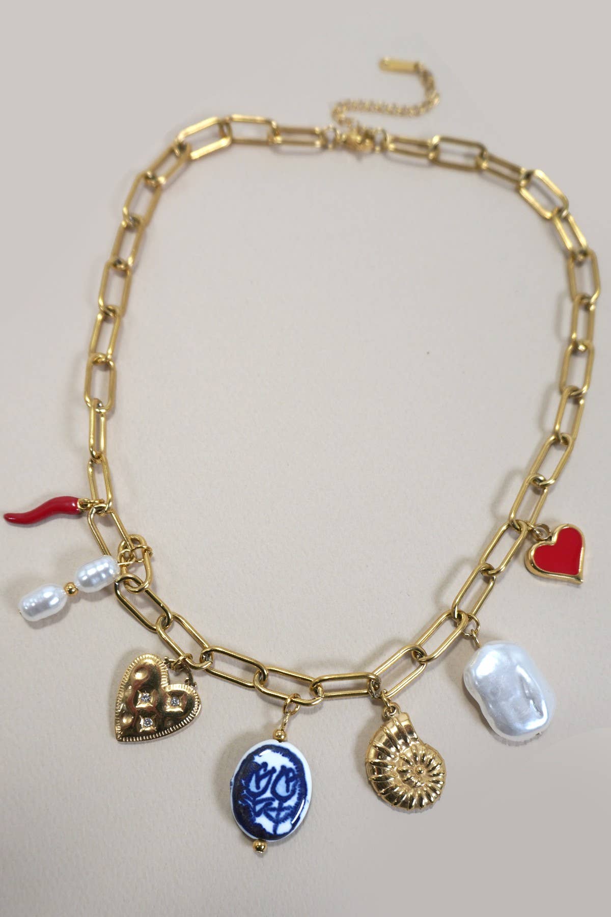 Charm Link Necklace