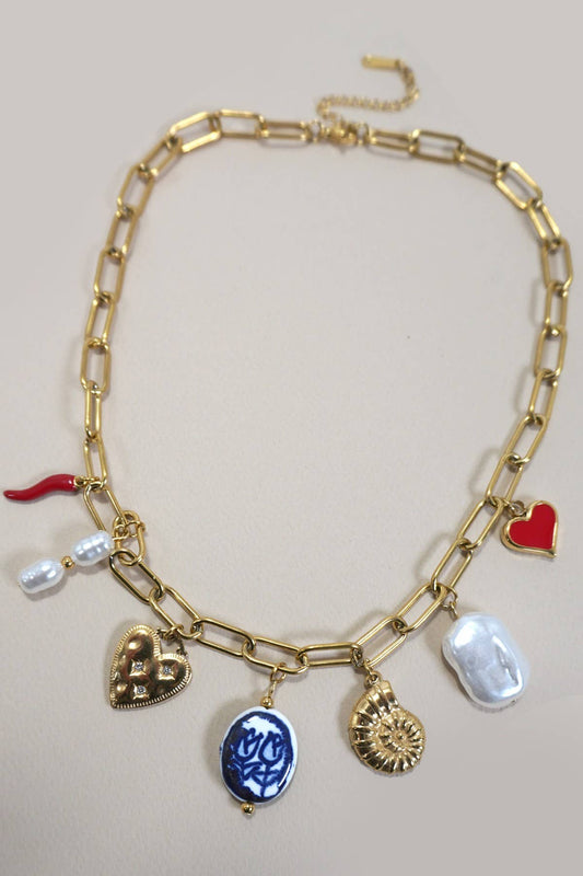 Charm Link Necklace