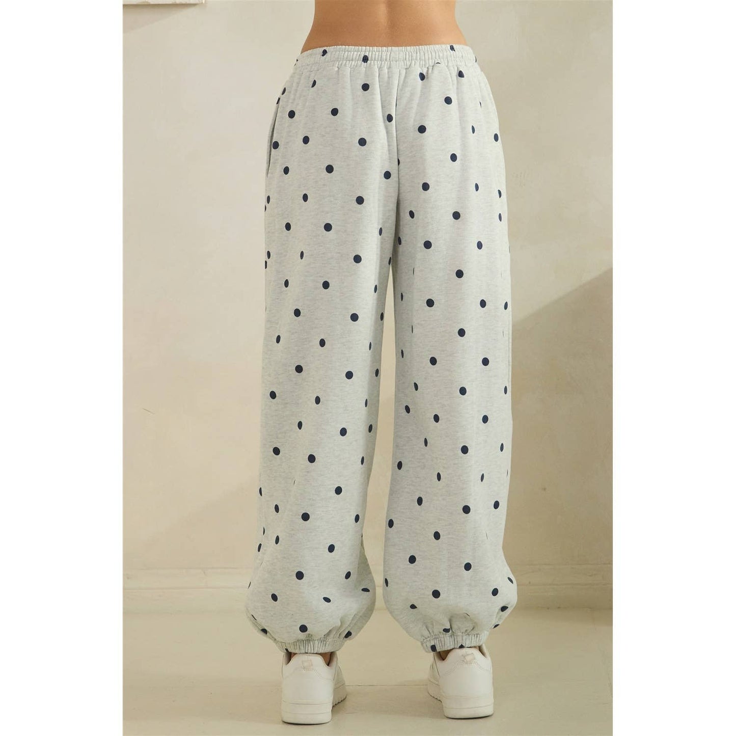 Polka Dot Sweat Pants