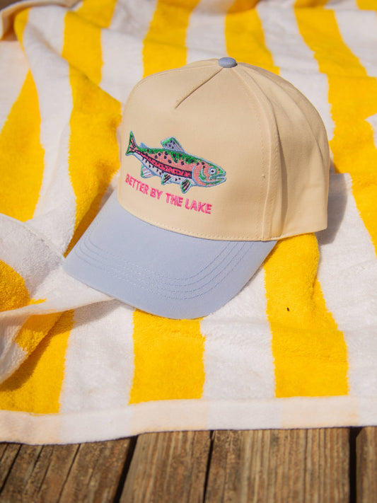 Better By The Lake Fish Hat