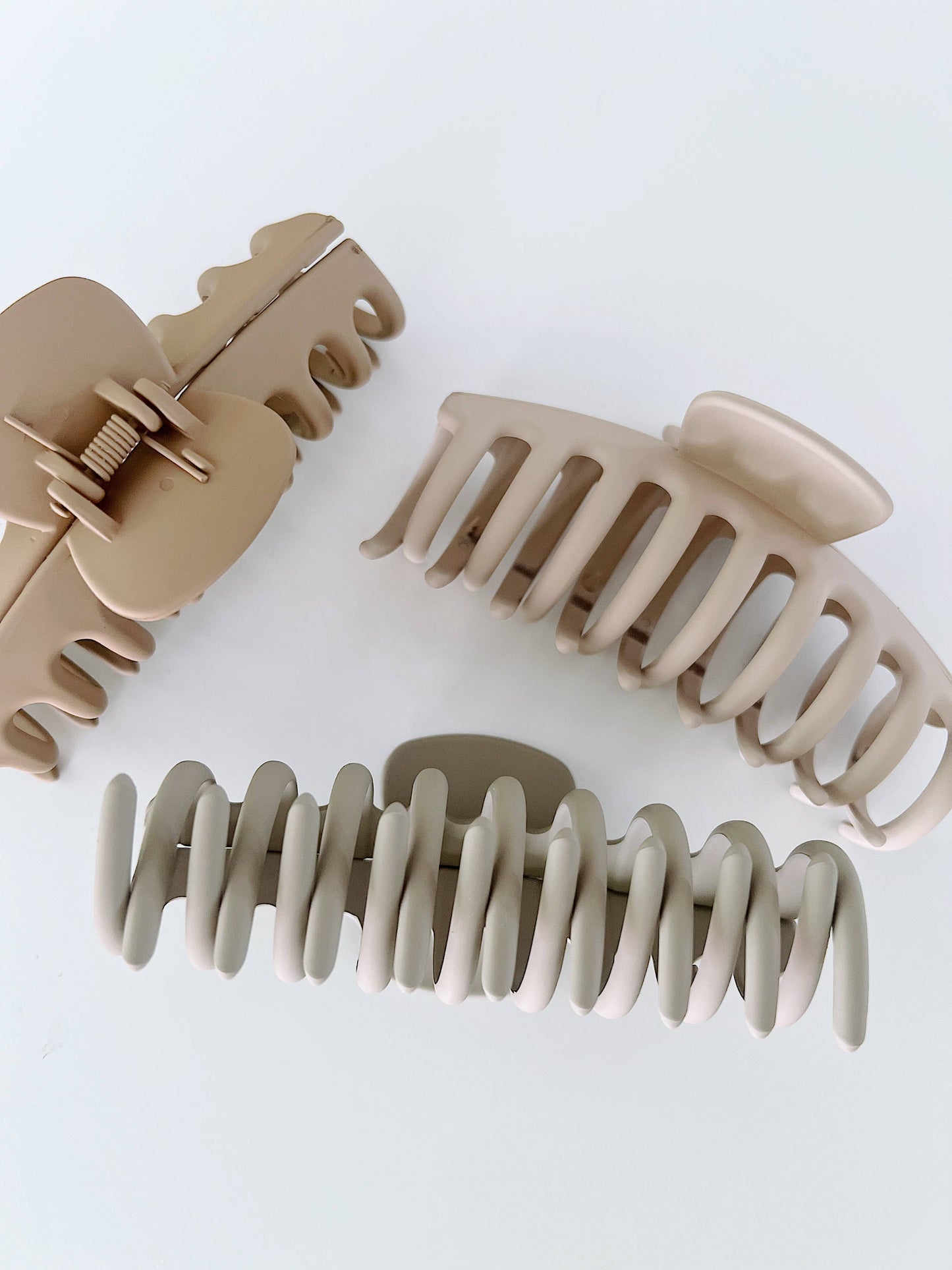 Hair Claw Clips - Neutrals | Choose Color