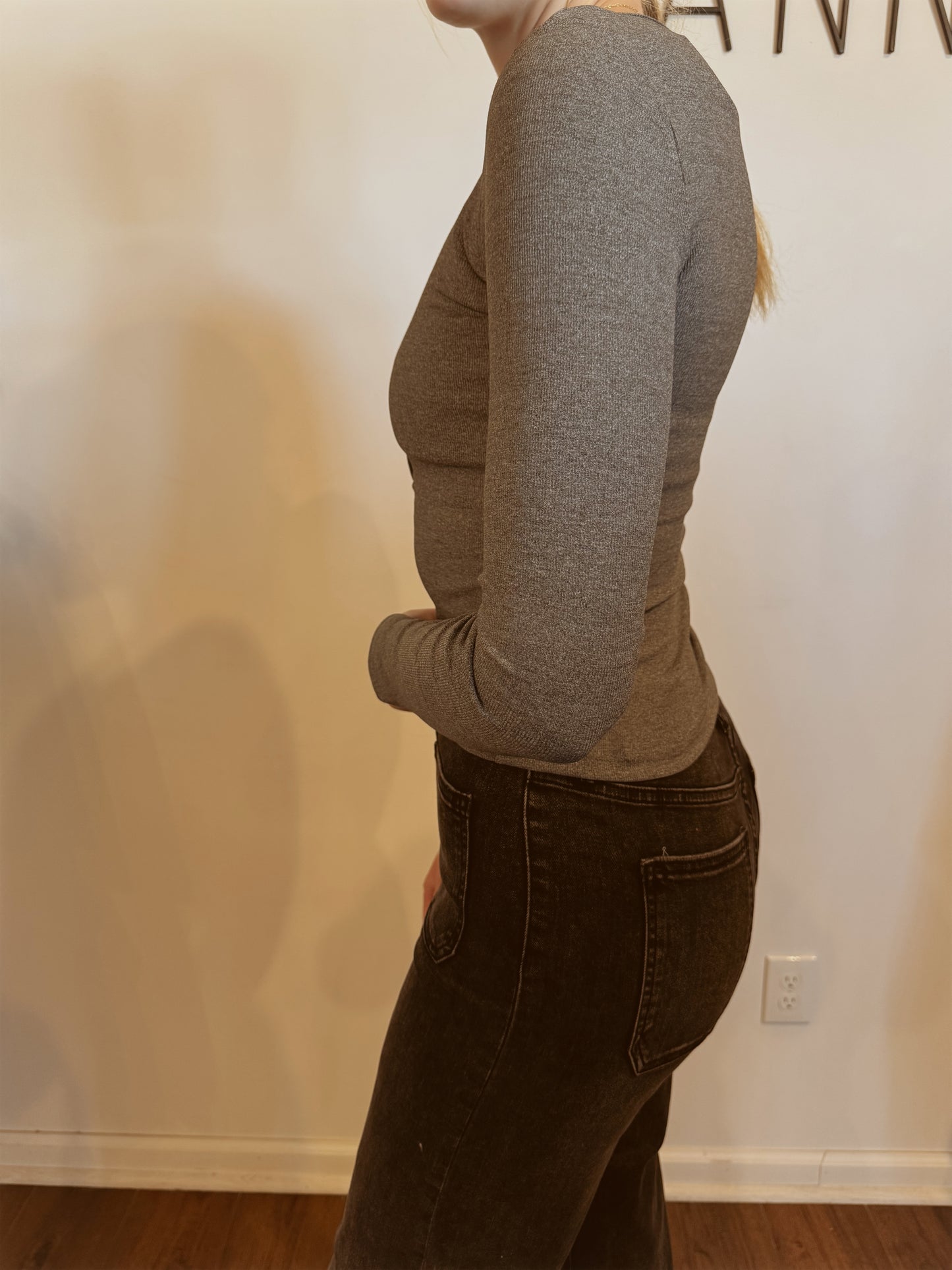 Autumn Essential Ribbed Top