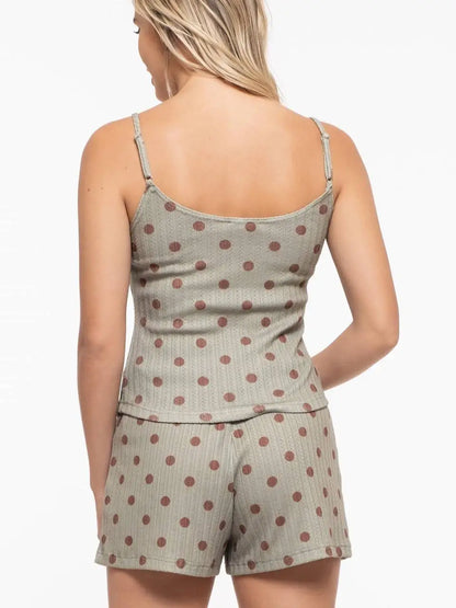 Polka Dot Jammie Top | Choose Color