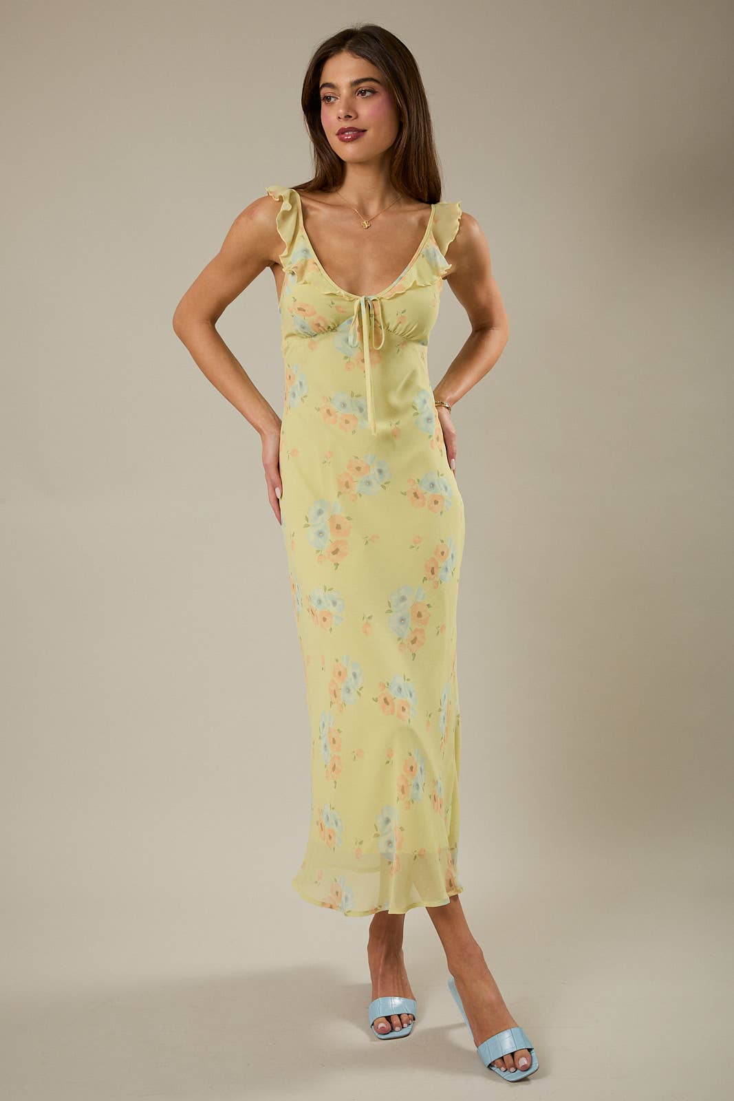 Spring is Near Maxi Dress