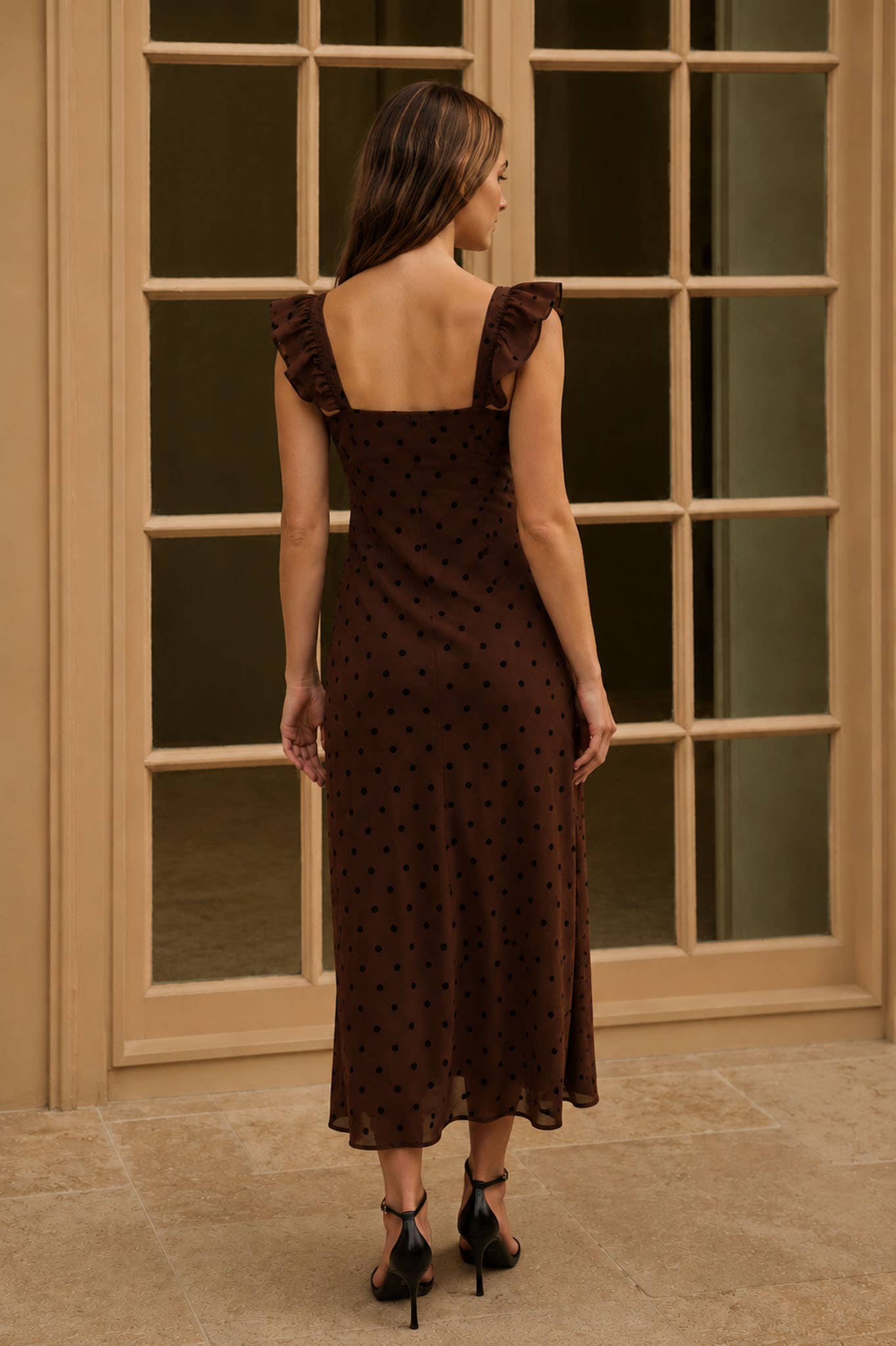 Ribbon Belle Midi Dress