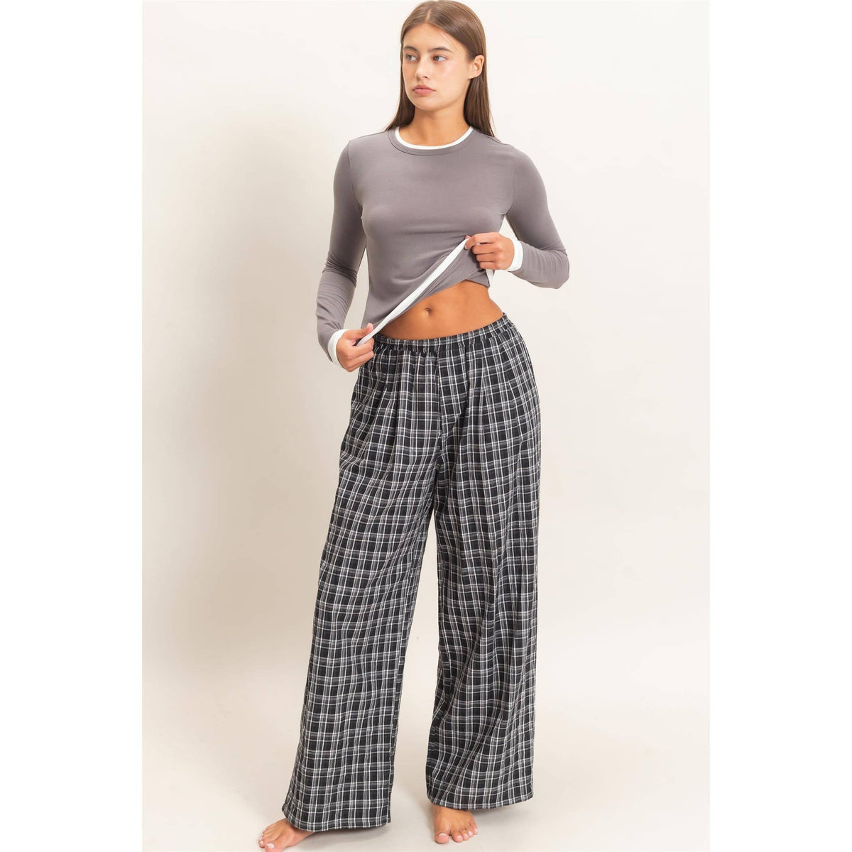 Slow Days Plaid Pants