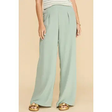 Flowy Liona Pants | Sage
