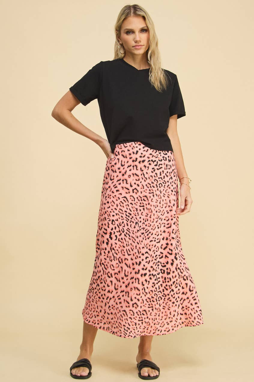 Animal Print Midi Skirt | FINAL SALE
