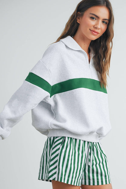 Striped Alina Shorts