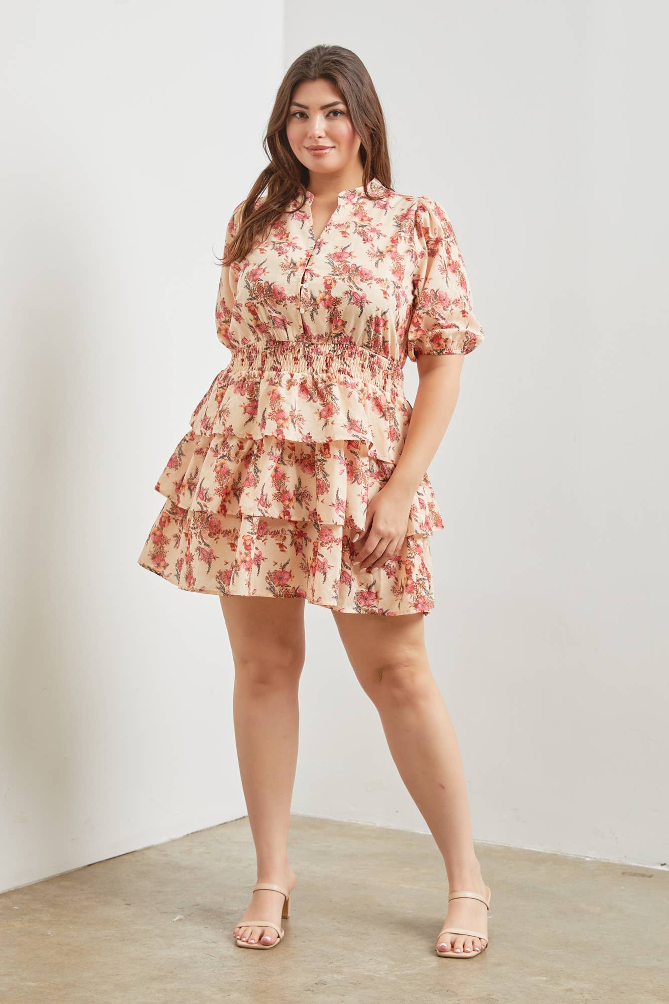 Plus Floral Dress | FINAL SALE