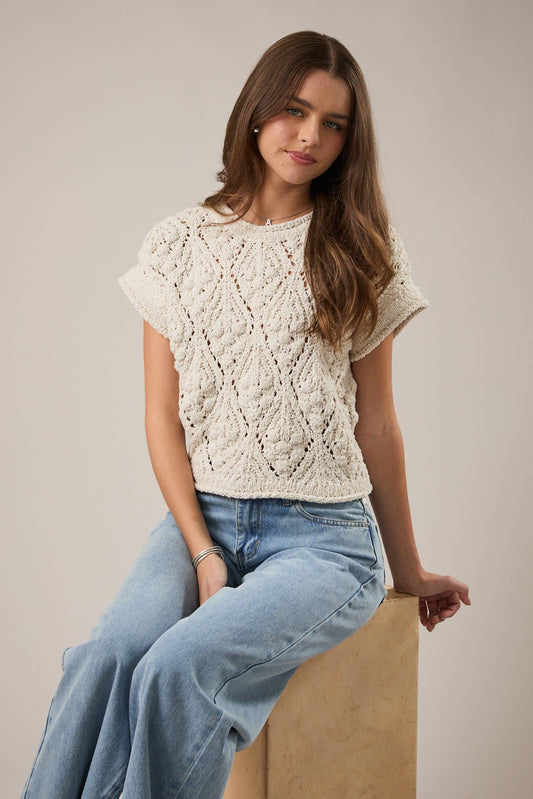 Shoulder Sweater Top