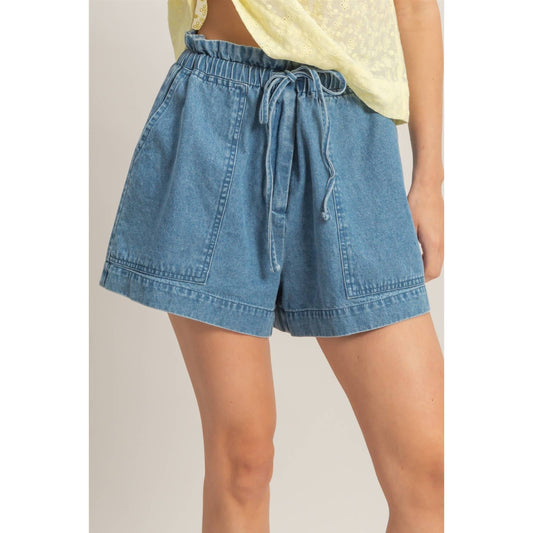 Sunny Side Denim Shorts