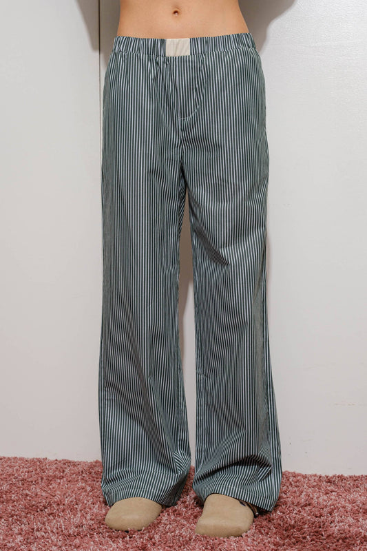 Stripe Pajama Pants