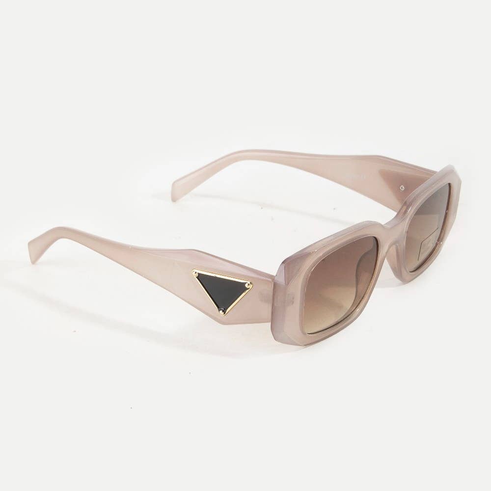 Rectangle Frame Sunglasses Set