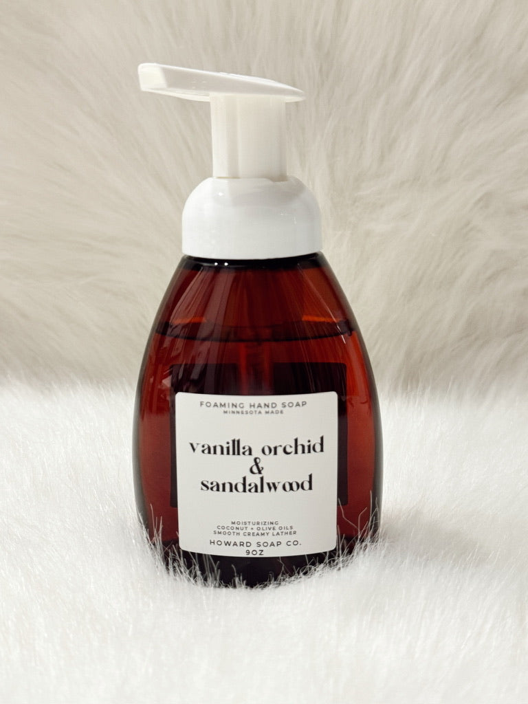 Foaming Hand Soap | Vanilla Orchid + Sandalwood