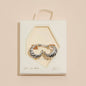 Twisted 18K Gold Dip Open Hoop Earrings