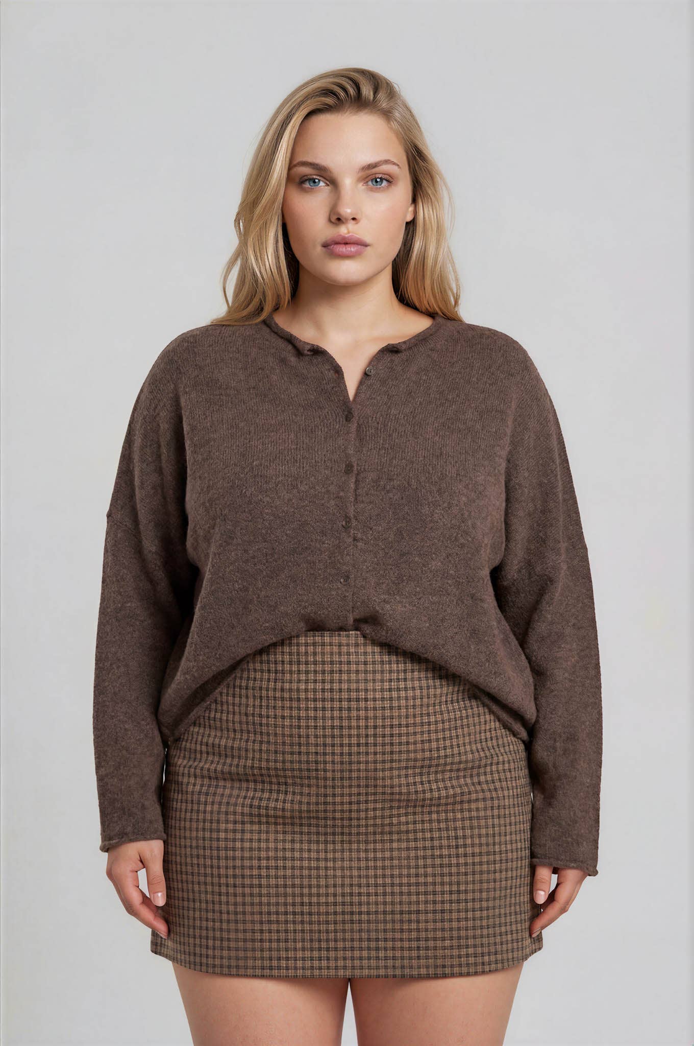 Plus Layered In Love Cardigan