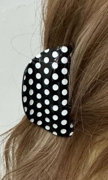 Polka Dot Hair Clips