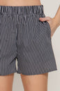 Stripe Poplin Shorts