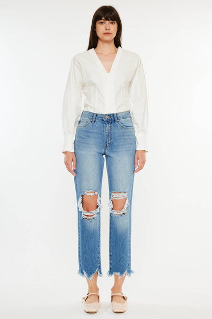 Mom Jeans | Medium Denim