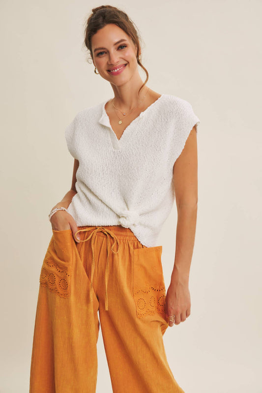 The Coastal Cotton Sweater