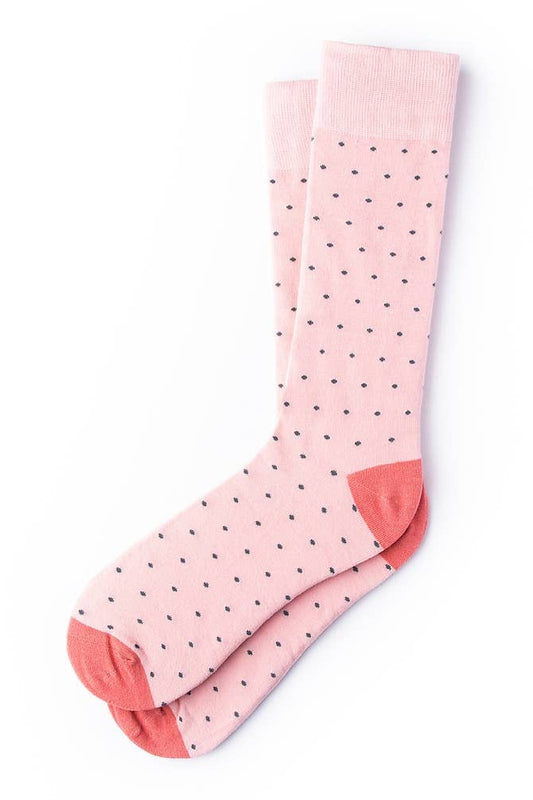 Dapper Dots Sock Carded Cotton by Alynn