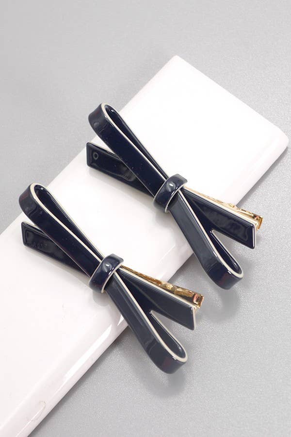 Darling Bow Hair Clip Set