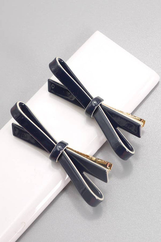 Darling Bow Hair Clip Set
