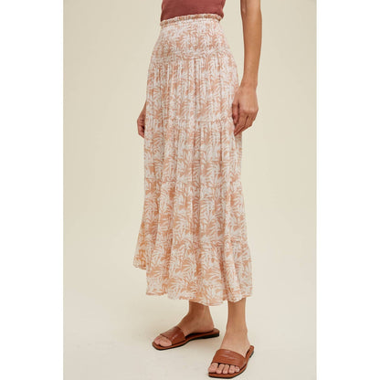 Tropical Midi Skirt
