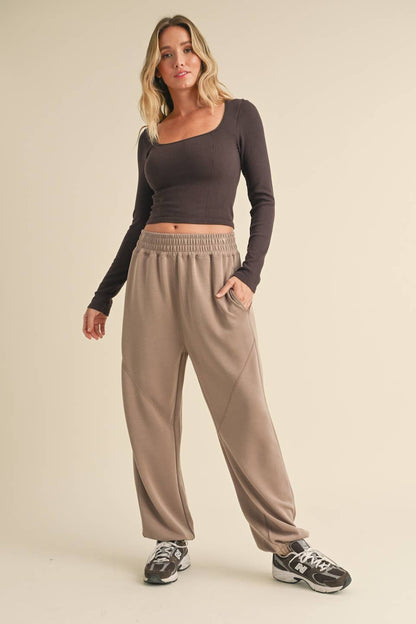 Square Neck Seamless Top | Choose Color
