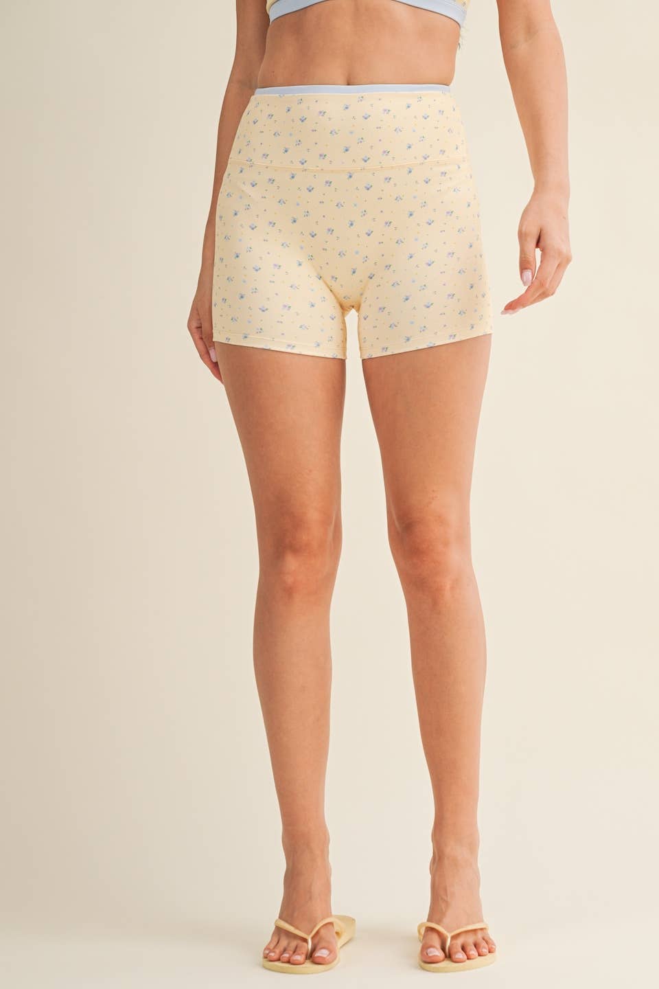 Ditsy Daisy Biker Shorts