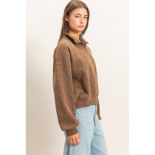Starstruck Zip-Up Sweatshirt