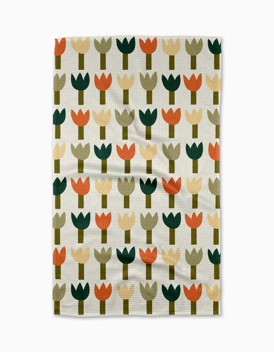 Tulip Row Tea Towel
