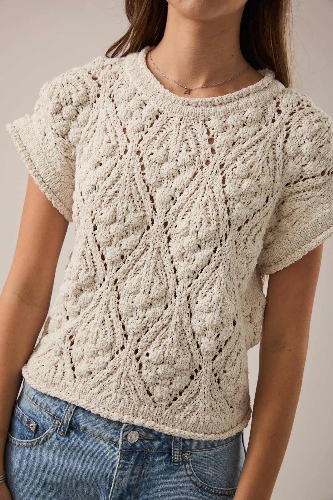 Shoulder Sweater Top