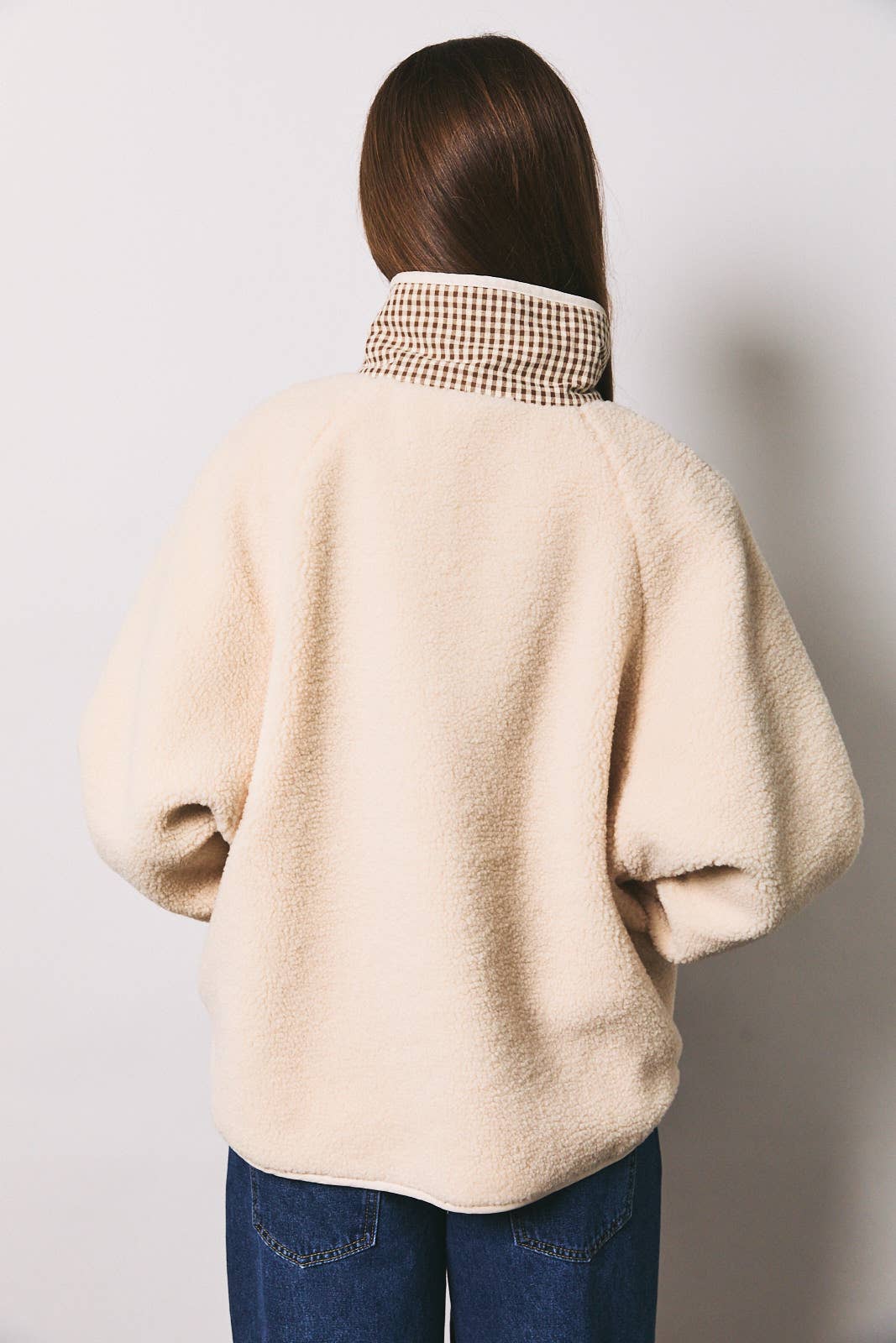 Gingham & Grain Reversible Jacket