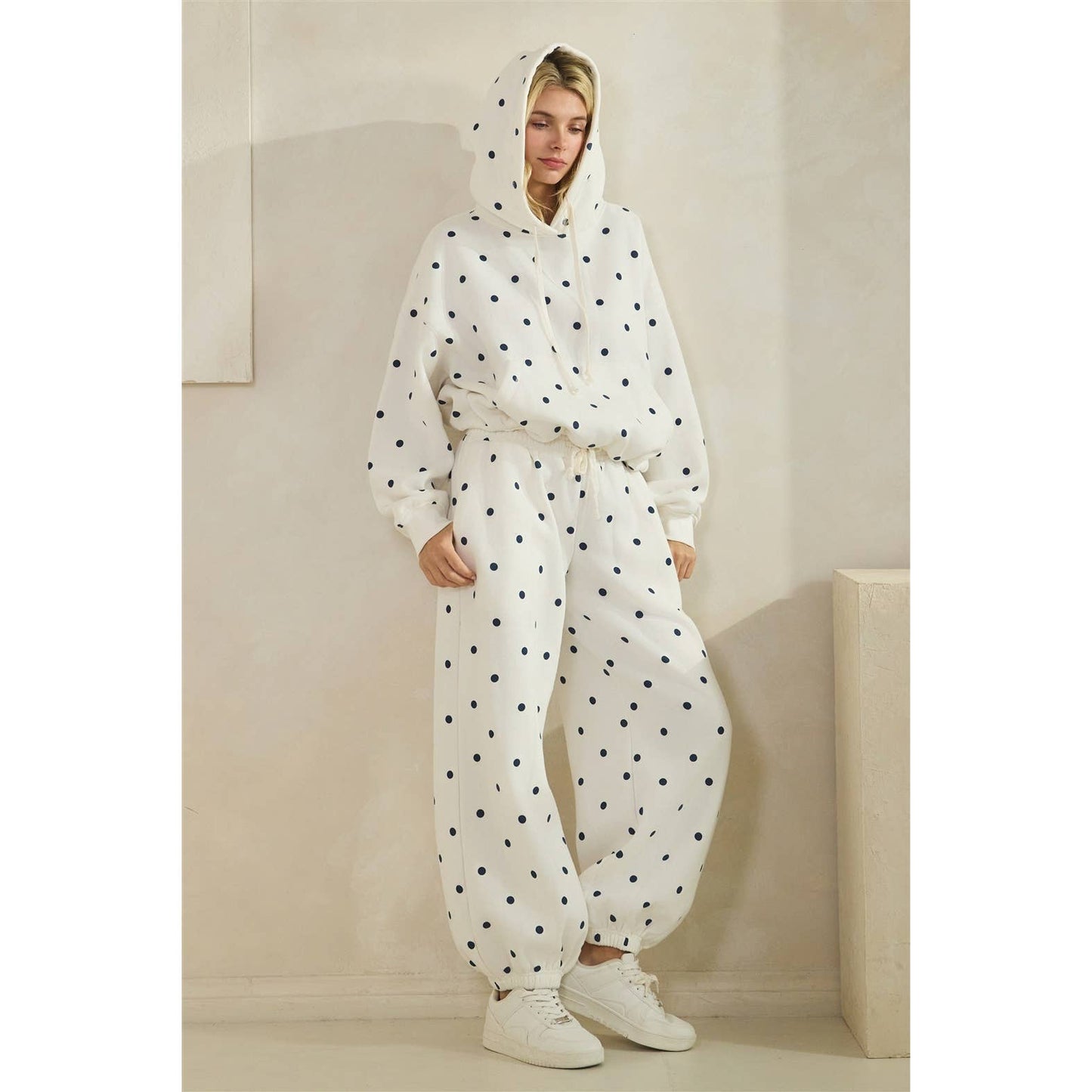 Polka Dot Sweat Pants