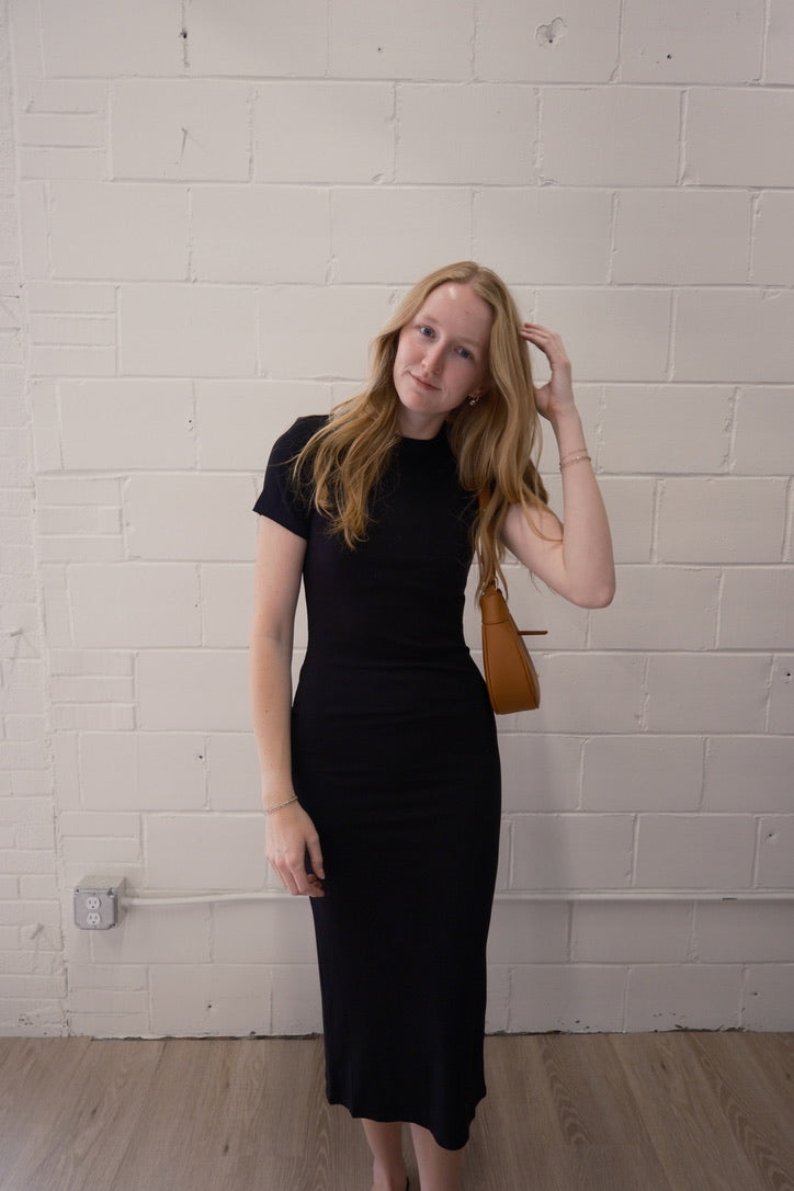 Espresso Hour Midi Dress